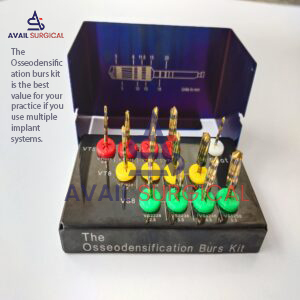 The Osseodensification burs kit