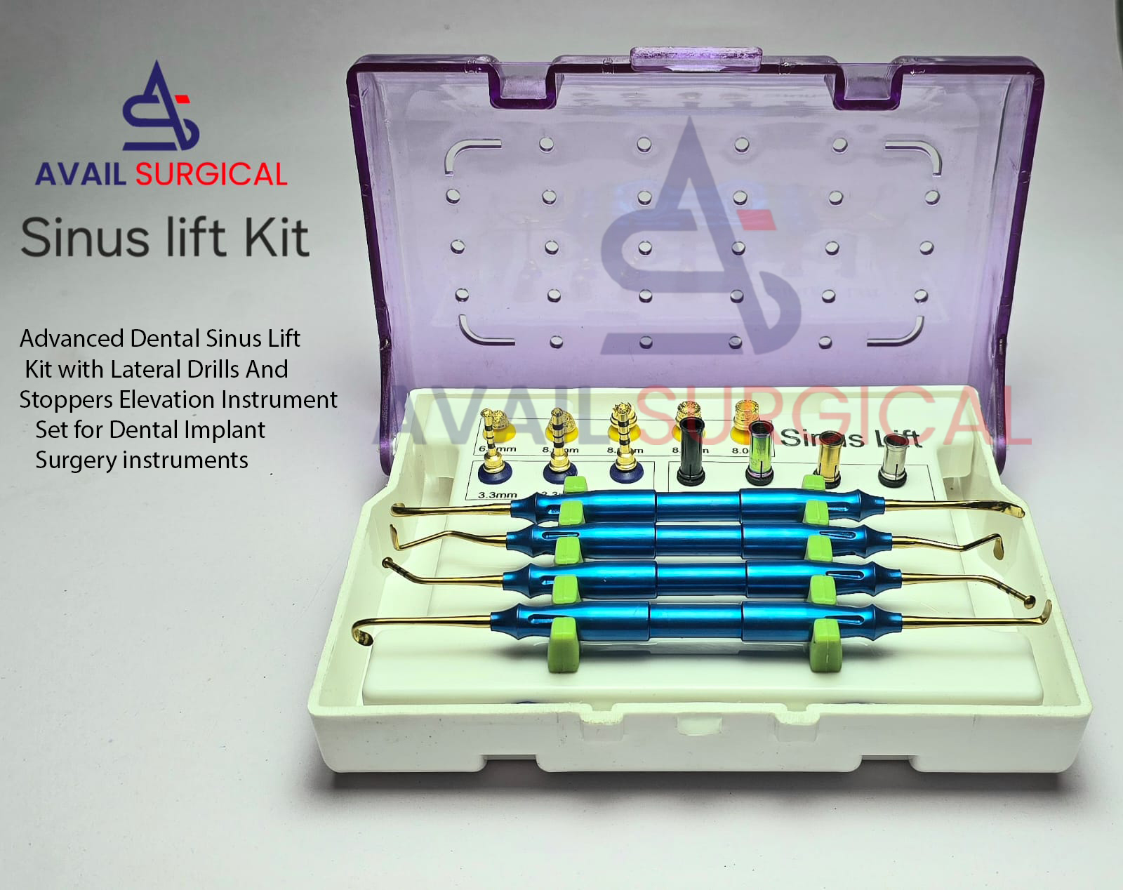 photoshop IMge Dental Implant Sinus Lift Elevation Kit - Image 1