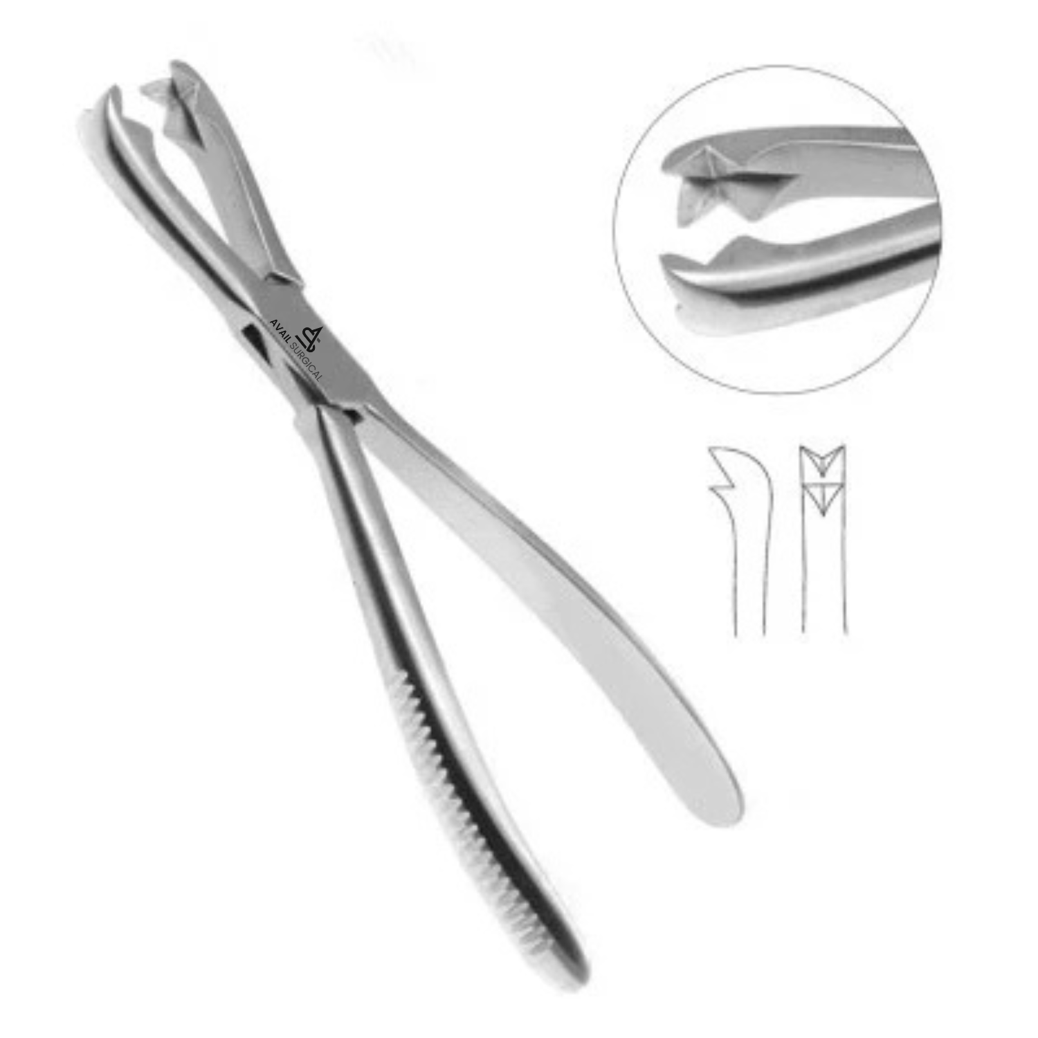 Untitled design (75) Fergusson Bone Holding Forceps - Image 1