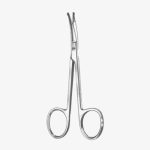 Fine Scissors Curved  Bl/Bl