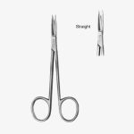 Eye and Fine Scissors Curved