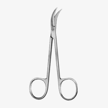 Eye Scissors Curved on Angle