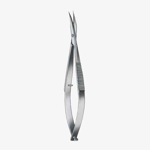 05-1702-11_460_11zon-1.jpg Westcott Iridectomy Scissors Curved Sh/Sh - Image 1
