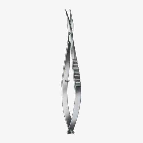 05-1703-11_461_11zon-1.jpg Westcott Iridectomy Scissors Curved Semi Bl/Bl - Image 1