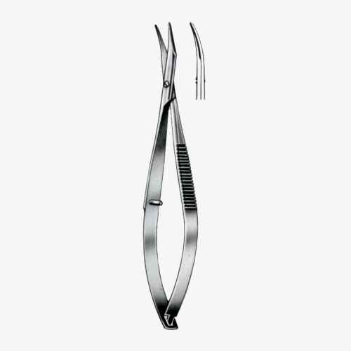 05-1704-11_462_11zon-1.jpg Westcott Iridectomy Scissors Curved Bl/Bl - Image 1