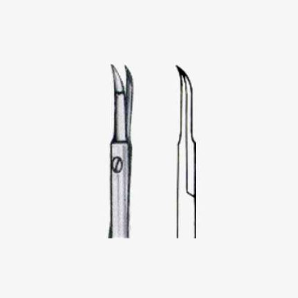 Micro Scissors Curved