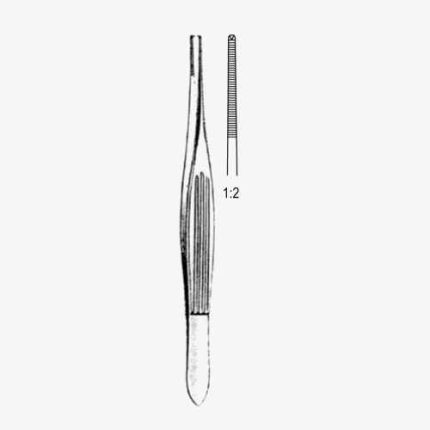 McIndoe Tissue Fcps 1x2T