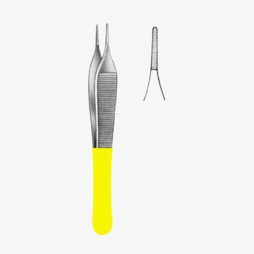 06-2033-12_288_11zon-1.jpg Adson Dressing Forceps TC GOLD - Image 1