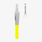 Micro-Adson Tissue Forceps 1:2 TC GOLD