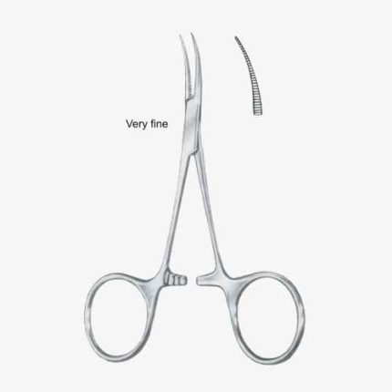 Jacobson-Halstead Hemostatic Forceps BJ Curved