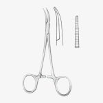 Mosquito-Dandy Henmostatic Forceps BJ Lateral Curved