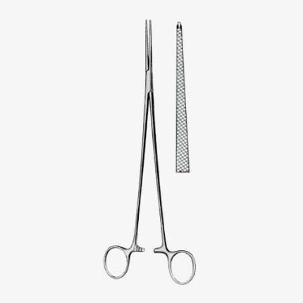 Bengolea Hemostatic Forceps BJ 1:2 Curved Cross Serrated