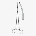 Bengolea Hemostatic Forceps BJ 1:2 Curved 20cm/8″ Cross Serrated