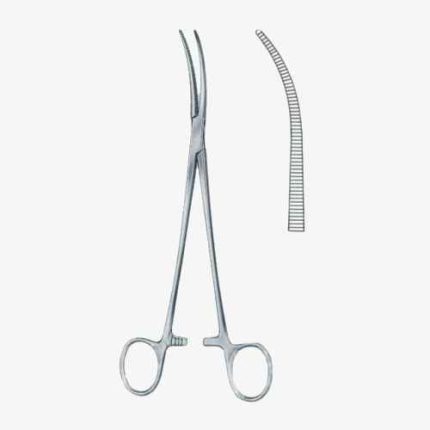 Kelly Hemostatic Forceps BJ Sightly Curved