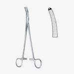 Wertheim Vaginal Forceps BJ More Curved