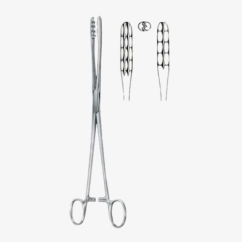 08-2401-22T08-2401-27-min-1.jpg Ulrich Cotton Swab Forceps BJ Straight - Image 1