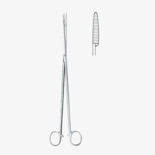 08-2411-25-min-1.jpg Palkmann Dressing Forceps SJ Straight - Image 1