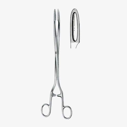 08-2413-28-min-1.jpg Sims-Maier Dressing Forceps SJ - Image 1