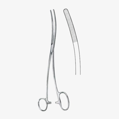08-2423-26-min-1.jpg Bozemann-Douglas Cotton Swab Forceps BJ Double - Image 1