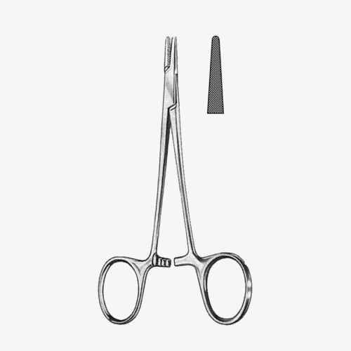 09-2507-13_7_11zon-1.jpg Halsey Needle Holder serr w/blood groove - Image 1