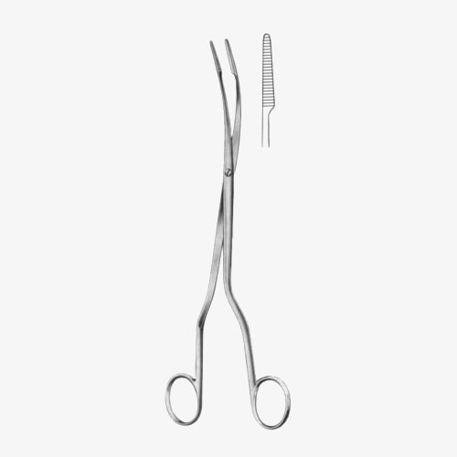 25-6019-24-min-1.jpg Czerny Gall Stone Forceps SJ 24.5cm/9 3/4″ - Image 1