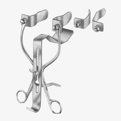 25-6040-00-min-1.jpg Millin Bladder Retractors Complete With Lateral and Central Blades - Image 1