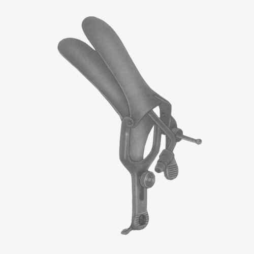 26-6111-00_9_11zon-1.jpg Grave Vaginal Speculas Black Insulated For Laser Surgery - Image 1