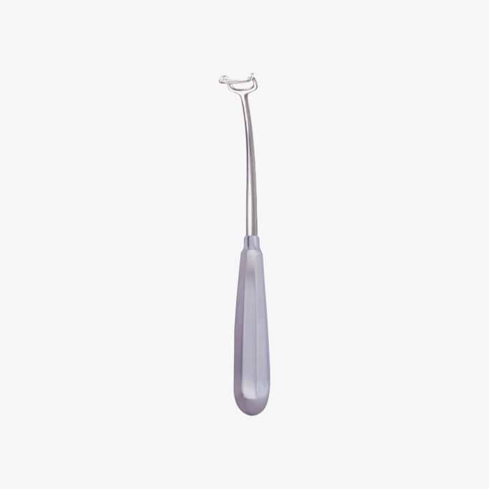28-286-21-min-1.jpg Beckmann Adenoid Curette, 21cm - Image 1