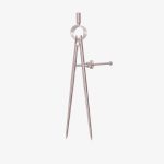 Knochen Messzirkel Bone Bow Spacer, 19.5cm, Sharp Tips