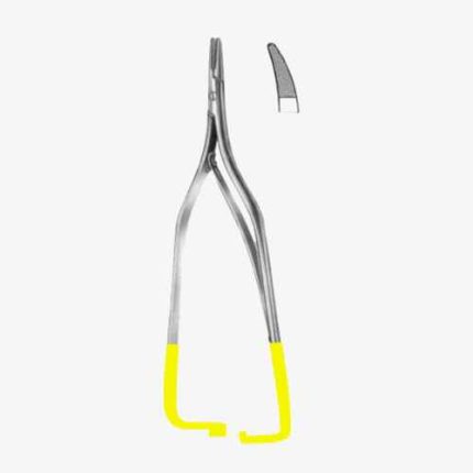 Arruga Needle Holders SJ Curved  TC GOLD