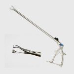 Laparoscopic Babcock Forceps, Reusable, 10mm x 33cm