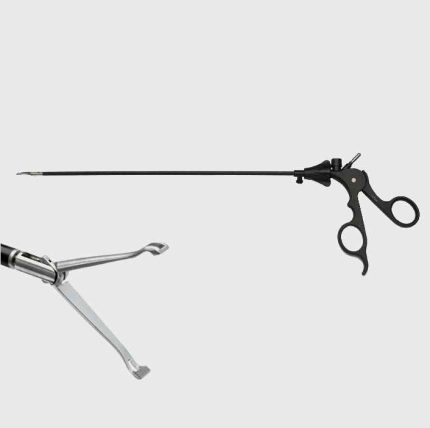 Laparoscopic Babcock Forceps, Reusable, 5mm x 33cm
