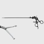 Laparoscopic Babcock Forceps, Reusable, Ratcheted, 5mm x 33cm