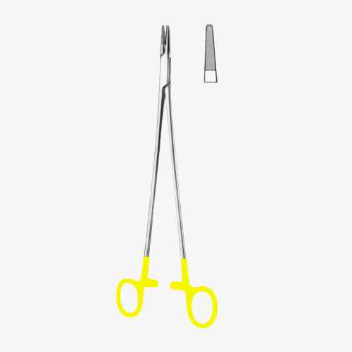 Masson-Needle-Holders-BJ-TC-GOLD-1.jpg Masson Needle Holders BJ 27cm/10 1/2″ TC GOLD - Image 1