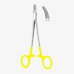 Mayo-Hegar Needle Holders BJ TC GOLD Curved