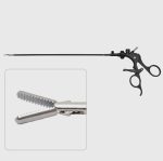 Plain Grasping Forceps, Reusable, Ratcheted